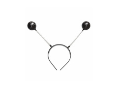 Fekete tapintású fejpánt