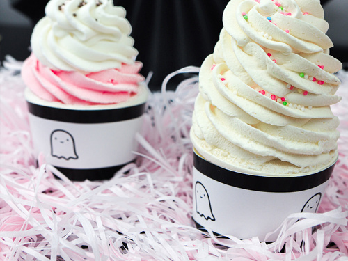 Cupcake muffinok Vidám szellem - 6 db.