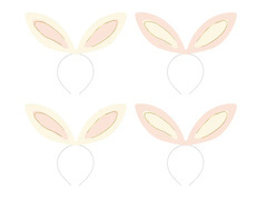 Nyuszifül pántok - 4 db.