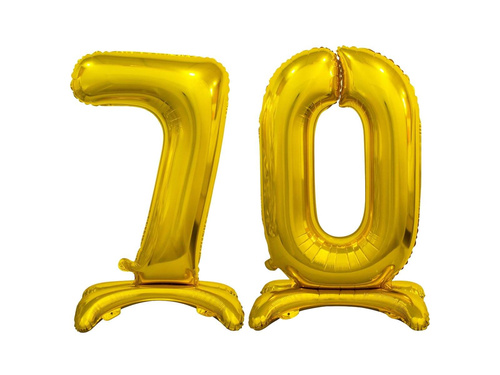 70 arany - 74 cm-es fólialufi készlet