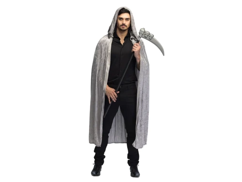 Halloween kasza a koponyához koponyákkal - 103 cm - 1 db.