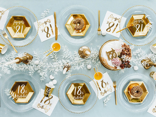 Tizennyolcadik születésnapi szalvéta - 33 cm - 20 db.