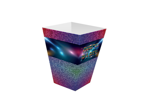 Disco popcorn dobozok - 6 db.