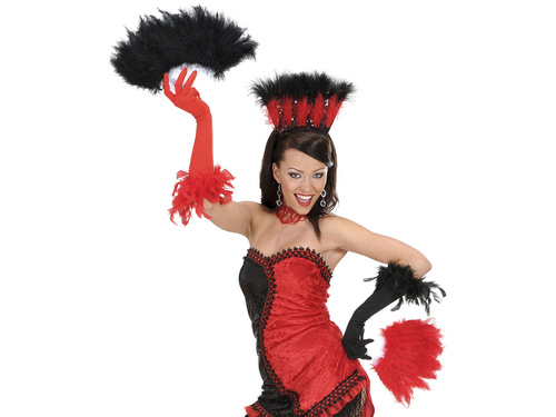 Piros ventilátor - 1 db.