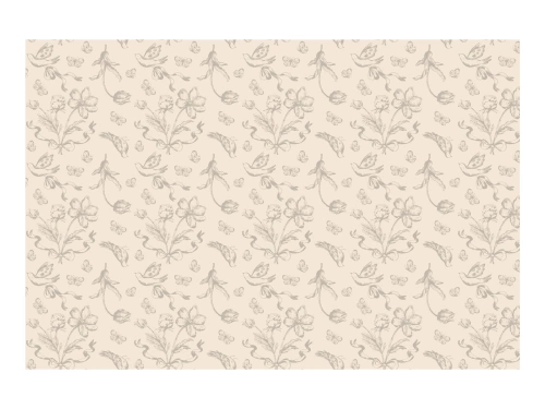 Virágos fóliás terítő - 180x120 cm - 1 db.