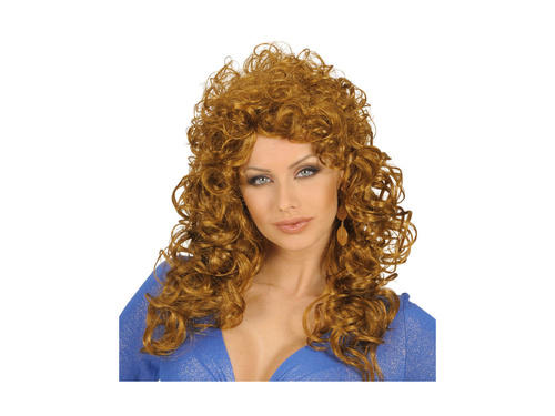 Barna göndör haj paróka