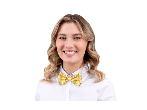 Arany flitteres légy - 7 x 12 cm - 1 db.