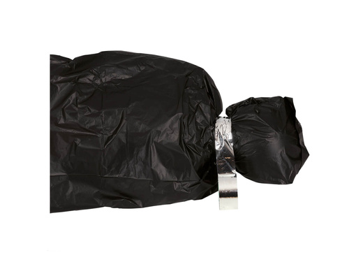 Felfújható dekoráció Halott ember zsákban - 178 cm - 1 db.