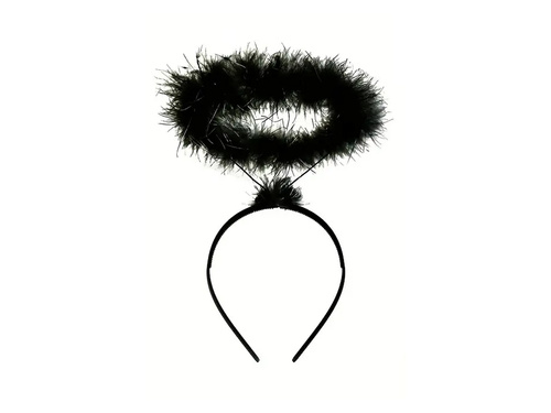 Fekete halo szalag - 1 db.