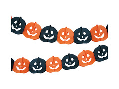 Halloween tök füzér - 300 cm - 1 db.