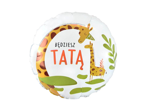 Fólialufi Apa leszel - 46 cm - 1 db.