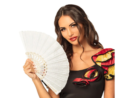 Ventilátor arany mintával - 1 db.