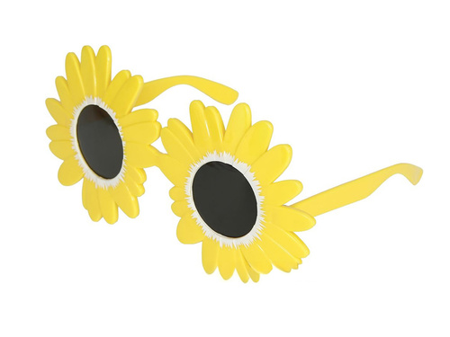 Százszorszép szemüveg sárga - 1 db.