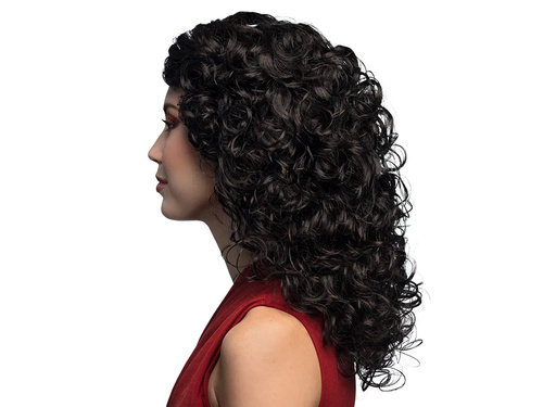 Állandó fekete paróka - 1 db.