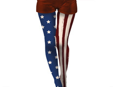 US zászló harisnyanadrág