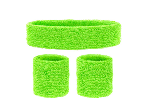 Disco 80-as évek neonzöld karszalagok - 3 db.