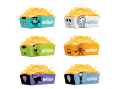 Szörnyek chipes dobozok - 3 db.