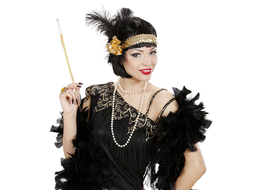 Retro arany szivarilló - 1 db.