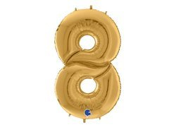 8-as számú fólialufi arany - 163 cm - 1 db.