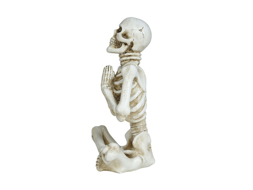 Ülő csontváz dekoráció - 1 db.