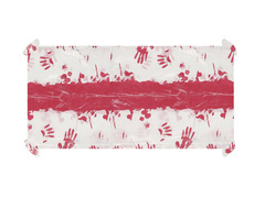 Vérfoltos terítő - 135 x 270 cm - 1 db.