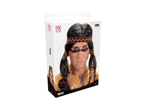 Indiai paróka fejpánttal