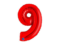 9-es számú fólialufi piros - 14" - 1 db.
