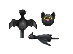 Halloween denevér játék - 1 db.