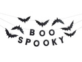 Papírfüzér BOO SPOOKY - 1,5 m - 1 db.
