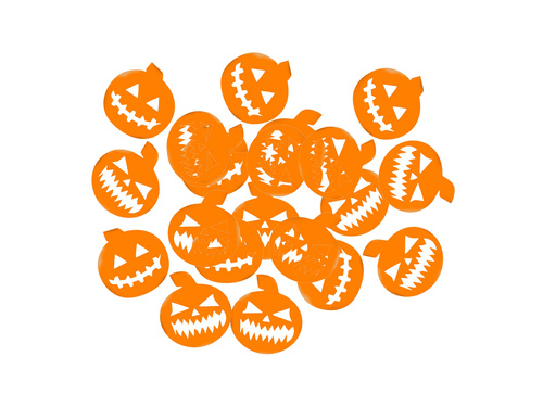 Halloween tök konfetti - 30 db.