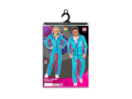 Party jelmez - kék fémes EDM (tréningruha)