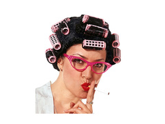 Desperate Housewives paróka görgőkkel