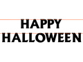 Happy Halloween banner - 500 cm - 1 db.