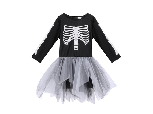 Csontváz jelmez - 1 db.