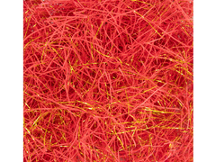 Ajándék töltőanyag piros és arany - 50 g