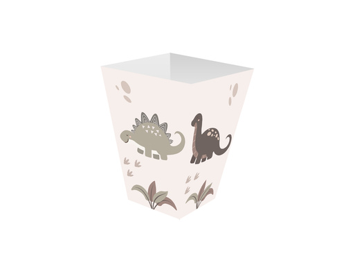 Popcorn dobozok Dinoszauruszok - 6 db.