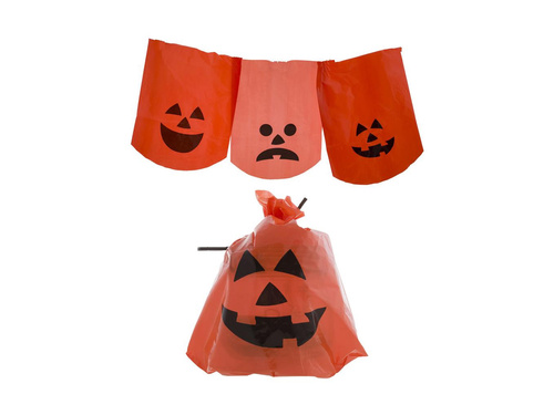 Halloween tökzsákok - 10 db.