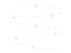 Ecru gyöngyfüzér - 650 cm - 1 db.
