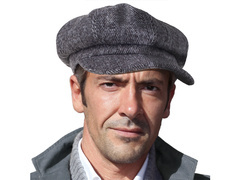 Angol barett szürke - 1 db.