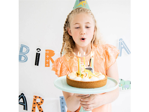 Dinoszauruszok gyertyaszett - 11 darab.