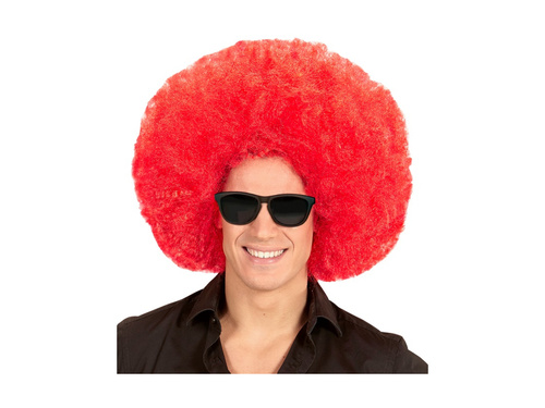 Piros nagy minőségi afro paróka