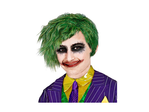 Rossz bohóc paróka egy dobozban