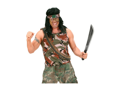 Műanyag machete - 54 cm