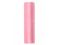 Organza egyszínű világos rózsaszín - 16 cm x 9 méter
