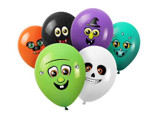 DIY szörny lufi - 6 db.