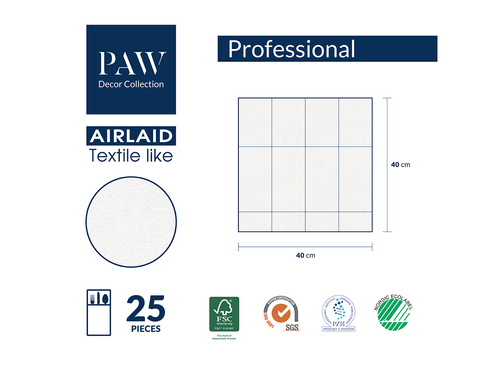 Evőeszköztartó zsebek Ezüst rózsák - 40 cm - 25 db.