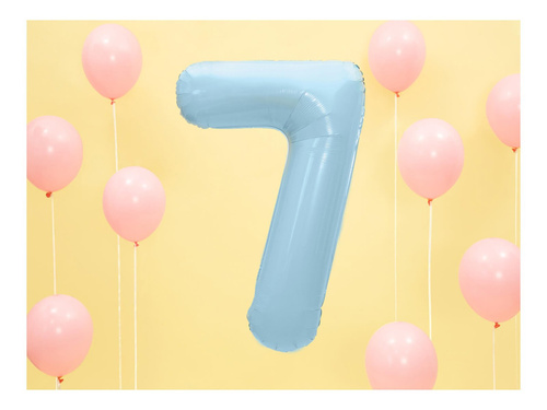 7-es számú kék fólialufi - 86 cm - 1 db.