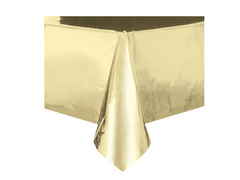 Arany metál terítő - 137 x 274 cm - 1 db.