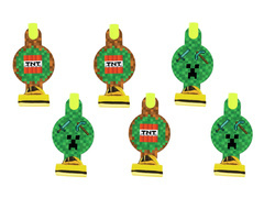 Trombitasípok Fejlesztett pixelek - 6 db