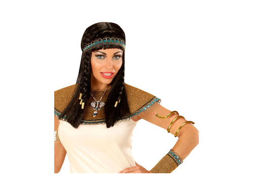 Egyiptomi rugalmas karszalag kígyóval